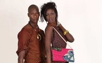 Le mannequin international sénégalais Téné Gaye pose ici avec Lissa, élue meilleur mannequin de l'année au dernier FIMA du Niger