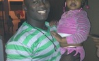 Modou Lo en compagnie de la fille d'Overdoze