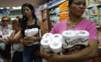 Pénurie de papier toilette au Vénézuela