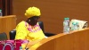 Insolite à l'Assemblée nationale : la députée de la Diaspora de Yewwi Askan Wi, Ndèye Satalla Diop, se tape une sieste en pleine séance.