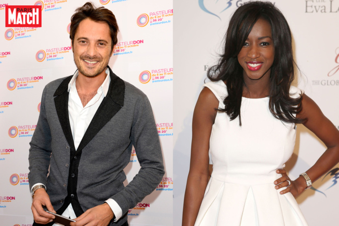 Hapsatou Sy et Vincent Cerutti, heureux parents d'une petite fille