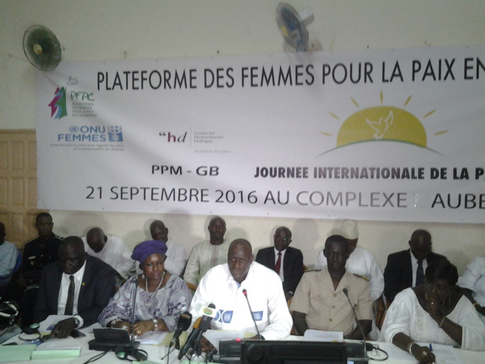 Journée de la paix : Les femmes de la plateforme pour la paix en Casamance encouragées à continuer de planter dans les cœurs les graines de l’espoir