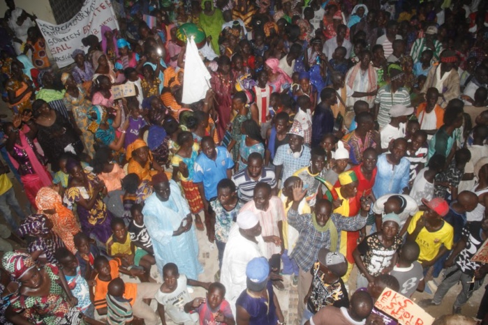 Les images de l’accueil populaire réservé à Abdou Karim Sall à Orkadiéré, son fief natal.​