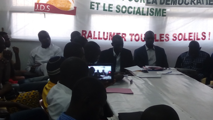 Déclarée non-grata à Thiès : La JDS entend lancer sa pétition à la permanence Ousmane Ngom de la ville