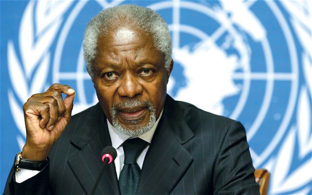 Appel à la médiation de Kofi Annan pour un dialogue politique en RDC