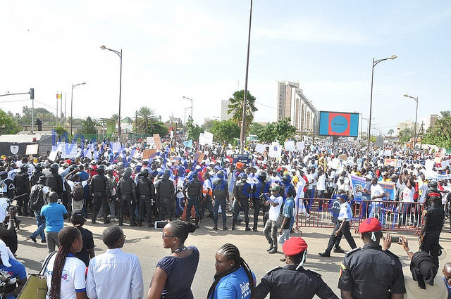 PRECISION : Manko Wattu Sénégal a mobilisé au moins 15.000 personnes
