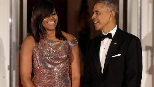 Pour son dernier dîner d'Etat, Michelle Obama a frappé fort
