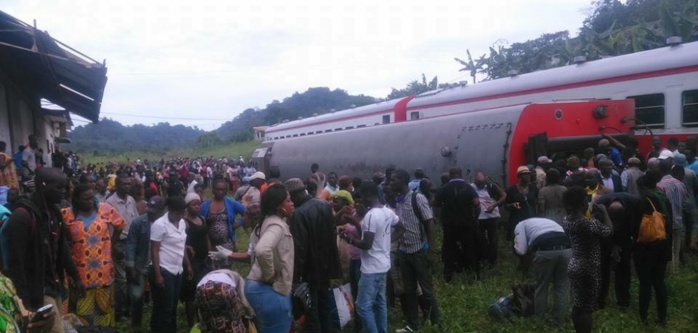 Déraillement du train Intercity Douala-Yaoundé : 55 Morts, 575 Blessés, bilan provisoire