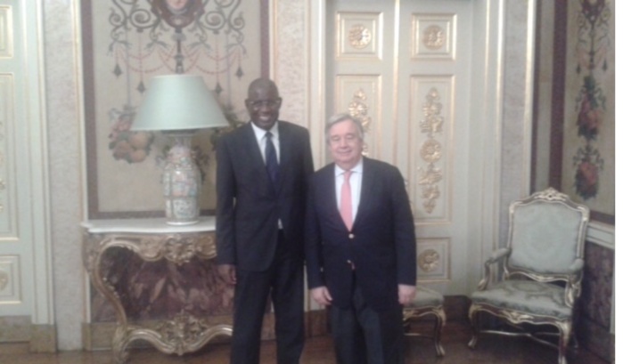 L'ambassadeur du Sénégal au Portugal reçu par le Secrétaire général des Nations Unies Antonio GUTERRES