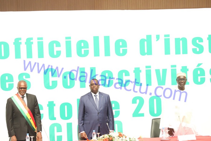 Les images de la cérémonie d'installation du Haut Conseil des Collectivités Territoriales (HCCT)