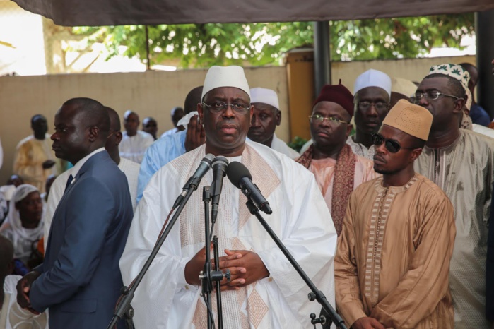 LEVÉE DU CORPS DE OUSMANE SOW : Discours du président Macky Sall LEVÉE DU CORPS DE OUSMANE SOW : Discours du président Macky Sall