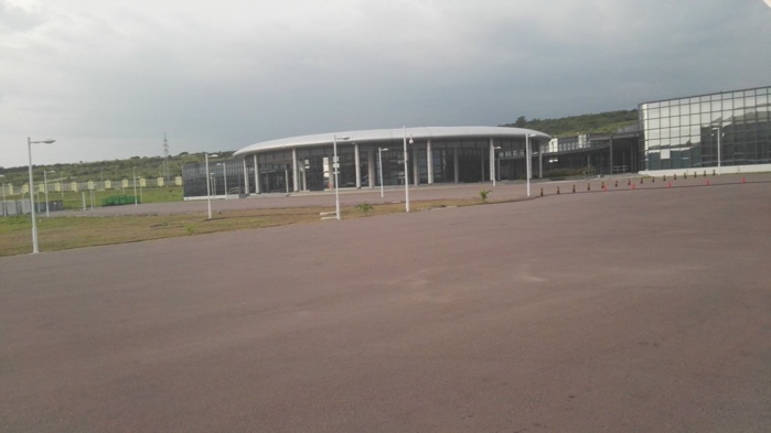 Le complexe sportif de Kintele à Brazzaville : lieu de regroupement des Lions Le complexe sportif de Kintele à Brazzaville : lieu de regroupement des Lions