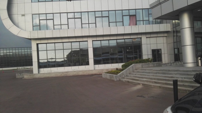 Le complexe sportif de Kintele à Brazzaville : lieu de regroupement des Lions Le complexe sportif de Kintele à Brazzaville : lieu de regroupement des Lions