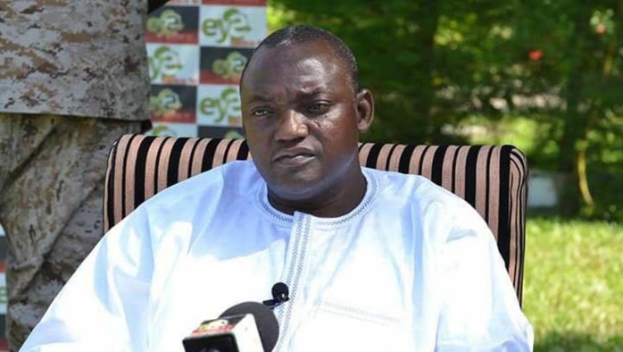 Adama Barrow : " Nous préférons que Jammeh reste ici en Gambie, il n'a nullement besoin d'aller dans un autre pays."