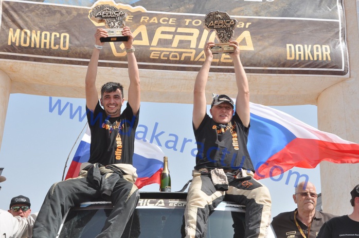 Vladimir Vasilyev, vainqueur du Africa Eco Race en auto Vladimir Vasilyev, vainqueur du Africa Eco Race en auto