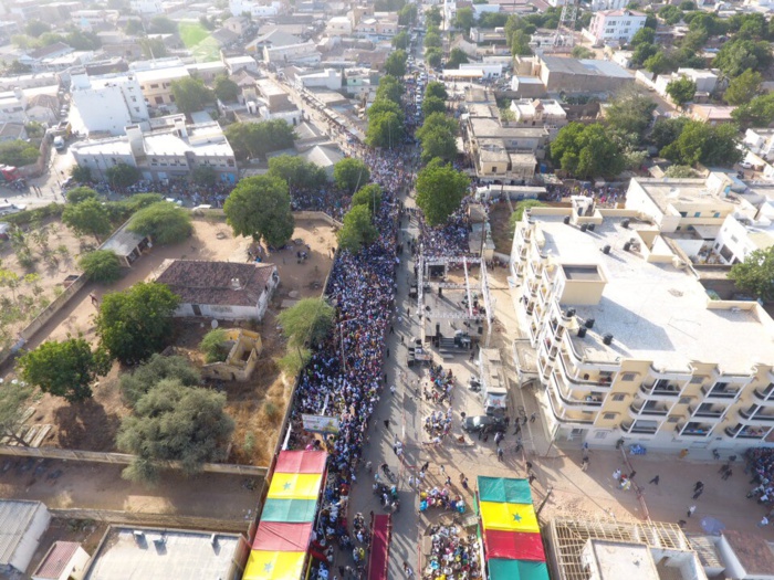 Forte mobilisation de Mamour Diallo : Le meeting vu par un drône Forte mobilisation de Mamour Diallo : Le meeting vu par un drône