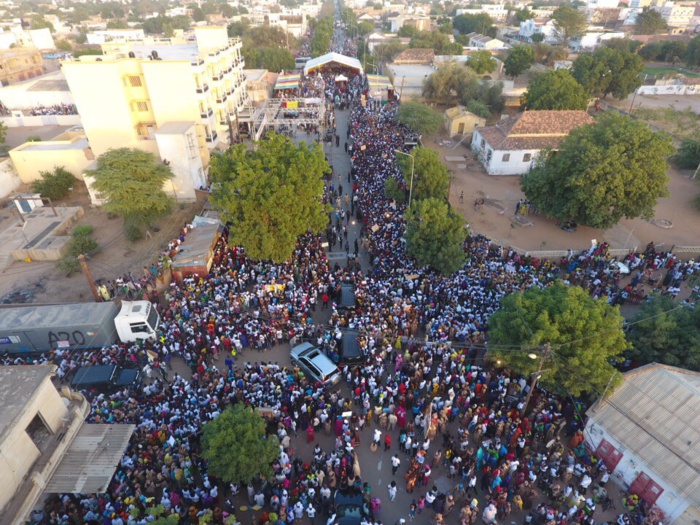 Forte mobilisation de Mamour Diallo : Le meeting vu par un drône Forte mobilisation de Mamour Diallo : Le meeting vu par un drône