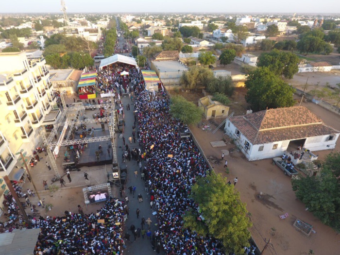 Forte mobilisation de Mamour Diallo : Le meeting vu par un drône Forte mobilisation de Mamour Diallo : Le meeting vu par un drône