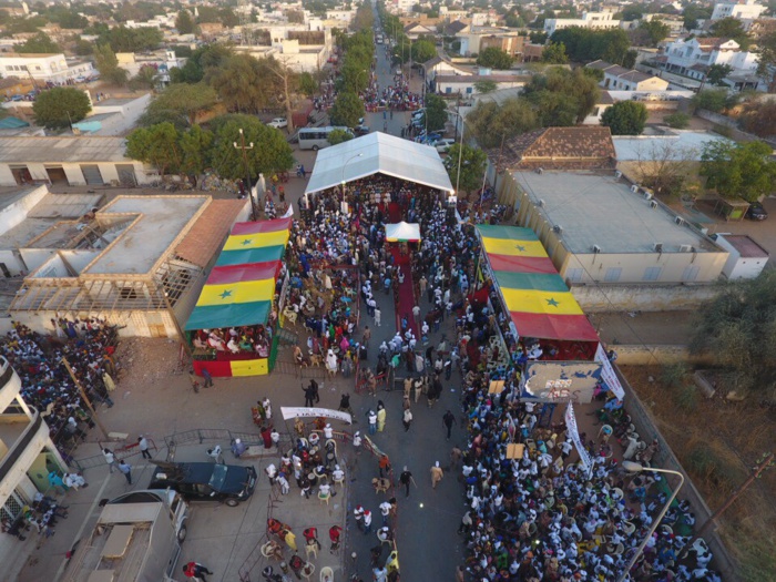 Forte mobilisation de Mamour Diallo : Le meeting vu par un drône Forte mobilisation de Mamour Diallo : Le meeting vu par un drône