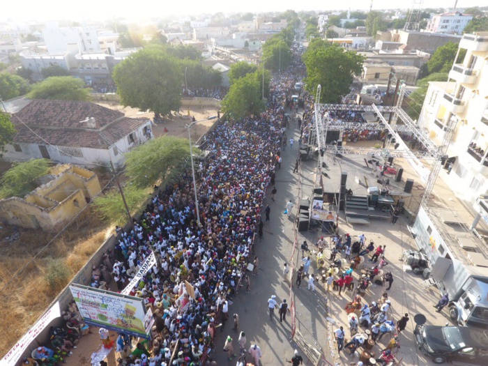 Forte mobilisation de Mamour Diallo : Le meeting vu par un drône Forte mobilisation de Mamour Diallo : Le meeting vu par un drône