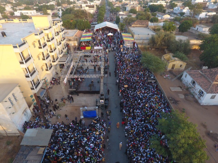 Forte mobilisation de Mamour Diallo : Le meeting vu par un drône Forte mobilisation de Mamour Diallo : Le meeting vu par un drône