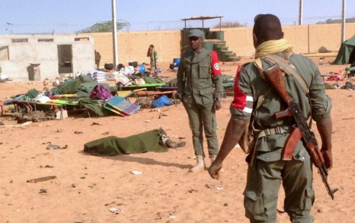 MALI : Nouveau bilan de 77 victimes dans l'attentat suicide dans un camp militaire de Gao selon l'état-major français