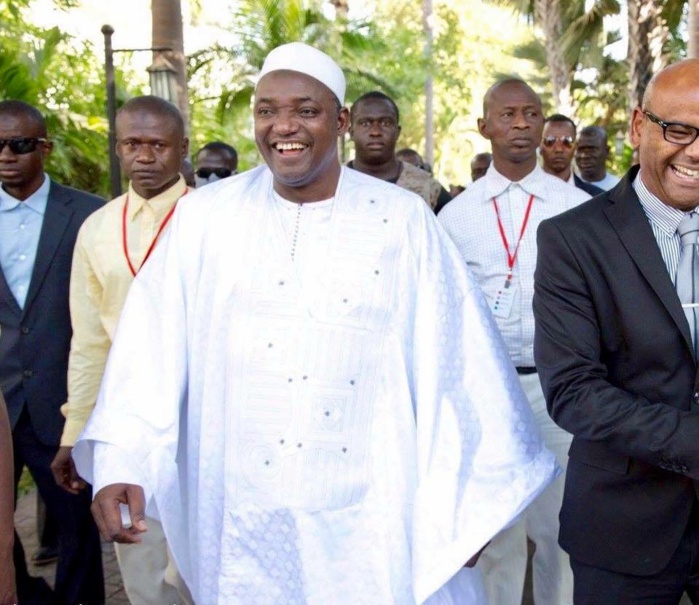 L'investistiture de Adama Barrow sera présidée par le président de la Commission de la CEDEAO