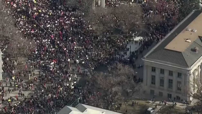 A Washington, des centaines de milliers de personnes pour la "Marche des femmes" contre Trump