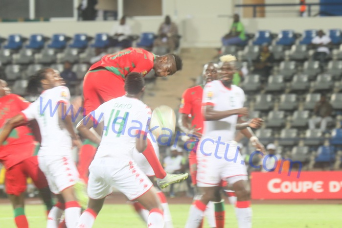 Les images du match Burkina Faso / Guinée Bissau