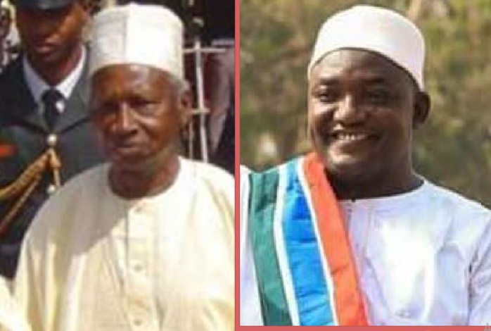 Visite historique du premier président de la Gambie à Adama Barrow Visite historique du premier président de la Gambie à Adama Barrow