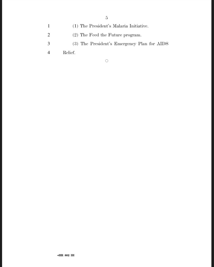 Un congressman américain demande la suppression de l'aide des USA au Sénégal Un congressman américain demande la suppression de l'aide des USA au Sénégal