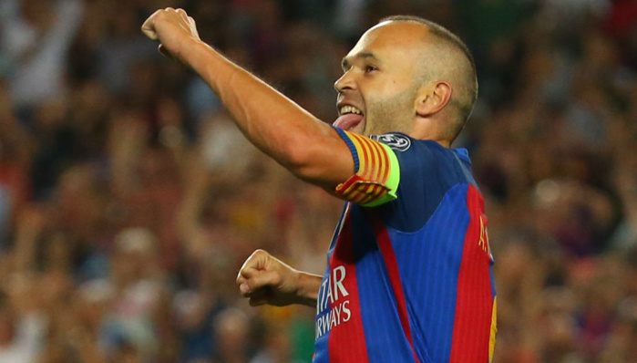 Iniesta en remet une couche sur Paris Iniesta en remet une couche sur Paris