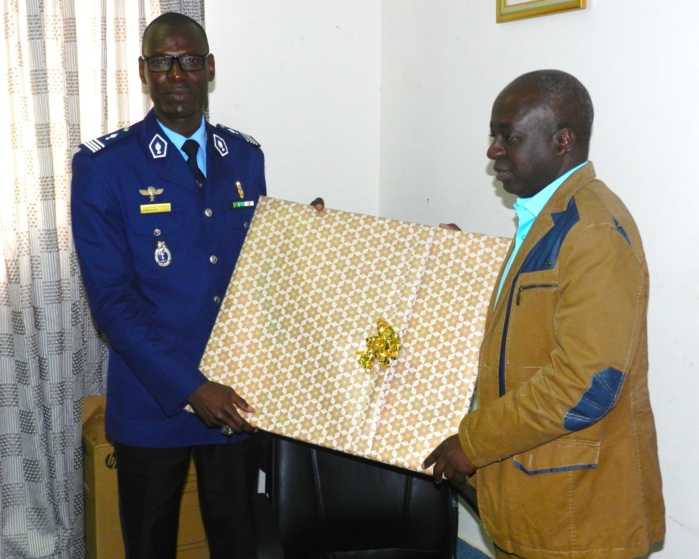 Le Capitaine Samba Diallo promu Commandant : Il est fêté par les ADS