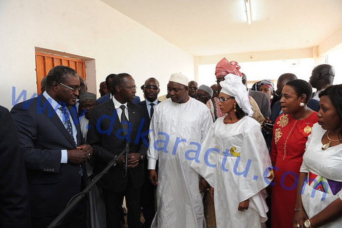 VISITE DE BARROW AU CHANTIER GETRAN : Deux appartements grand standing d'une valeur de 120 millions chacun offerts au président Gambien VISITE DE BARROW AU CHANTIER GETRAN : Deux appartements grand standing d'une valeur de 120 millions chacun offerts au président Gambien