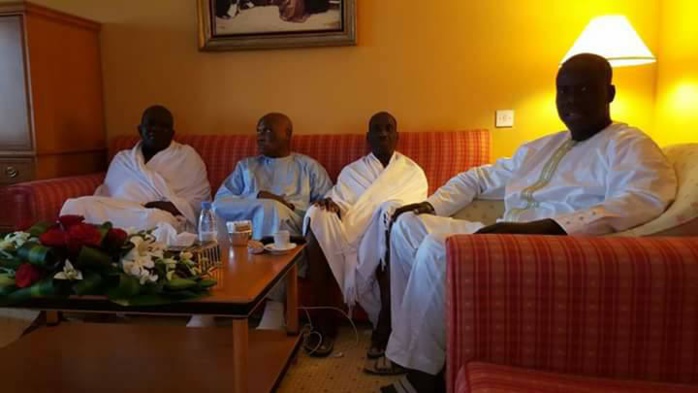 (Photos) Abdoulaye Wade, Omar Sarr, Decroix et Gackou à la Mecque