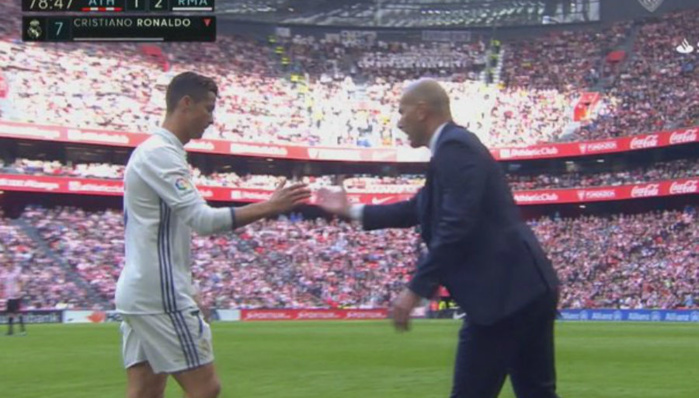 Ronaldo en a insulté Zidane… (vidéo)