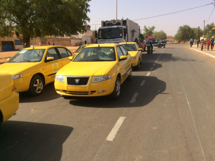 Transport : la commune de Linguère dotée de 12 taxis à gaz