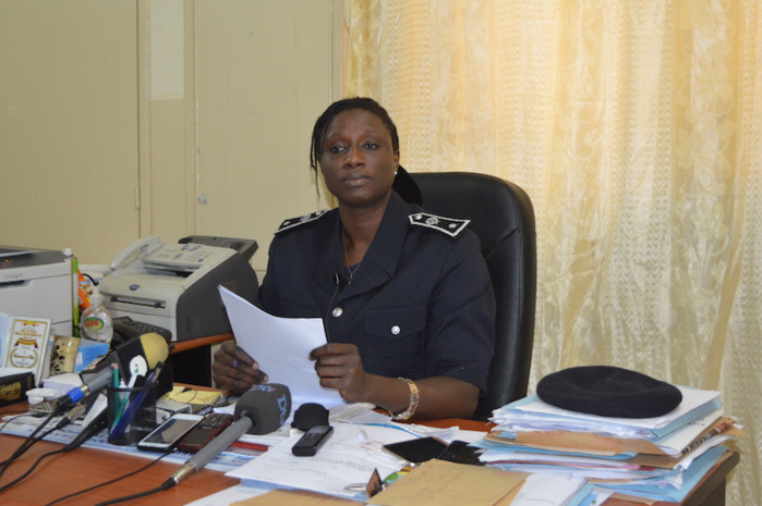 Le Commissaire de Police Tabara NDIAYE, nouveau porte -parole de la Police Nationale Le Commissaire de Police Tabara NDIAYE, nouveau porte -parole de la Police Nationale