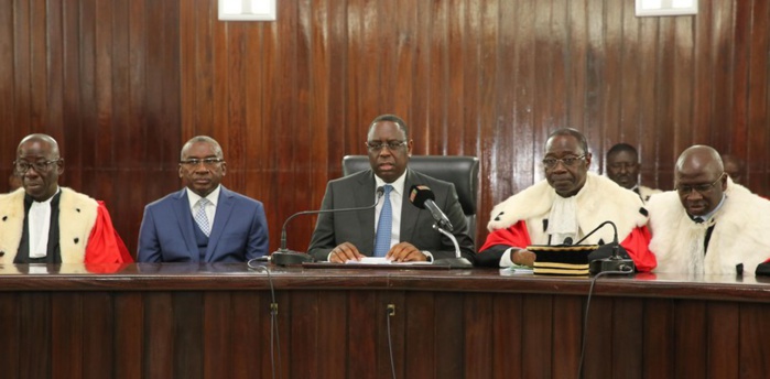 Réunion du Conseil supérieur de la Magistrature : Les mesures prises par le Chef de l'Etat Macky Sall Réunion du Conseil supérieur de la Magistrature : Les mesures prises par le Chef de l'Etat Macky Sall