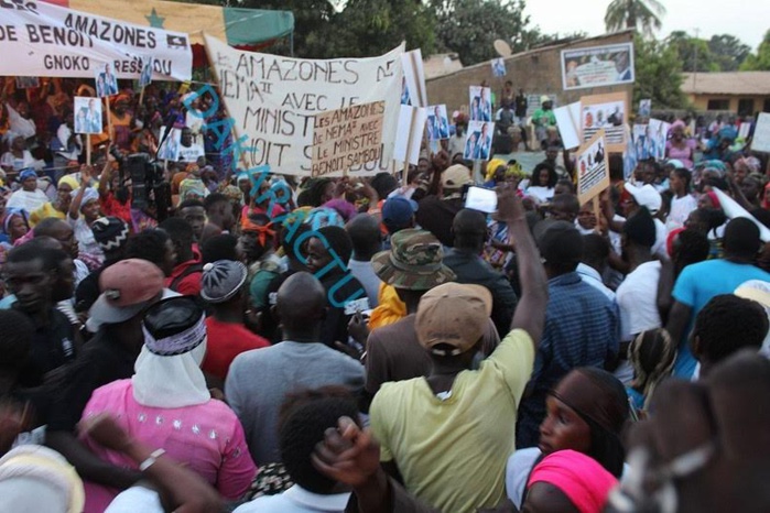 Meeting  de l’APR de Ziguinchor : Forte mobilisation de Benoît Sambou