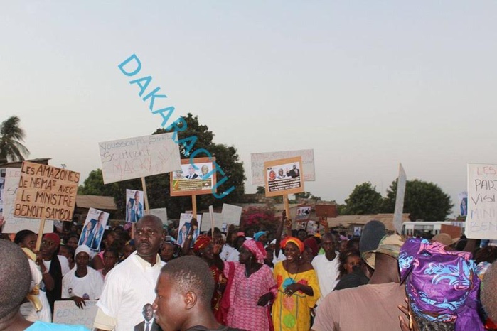 Meeting  de l’APR de Ziguinchor : Forte mobilisation de Benoît Sambou