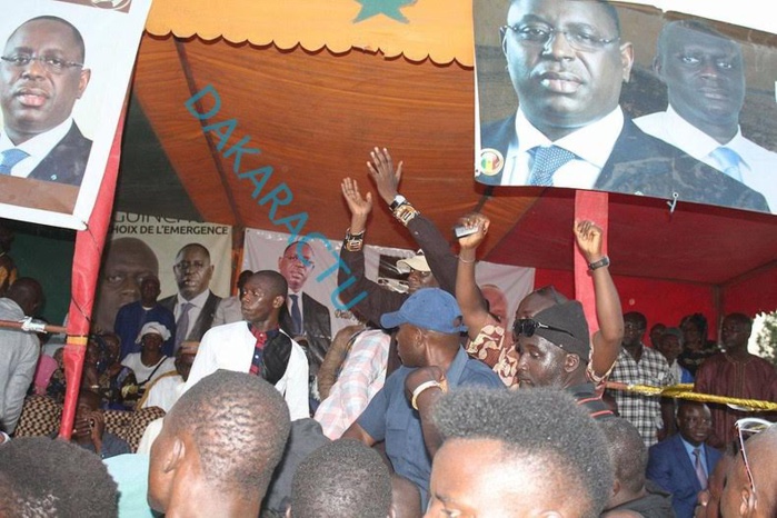 Meeting  de l’APR de Ziguinchor : Forte mobilisation de Benoît Sambou