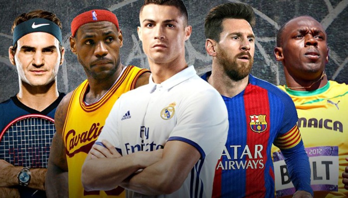 Et le sportif le plus célèbre au monde est…