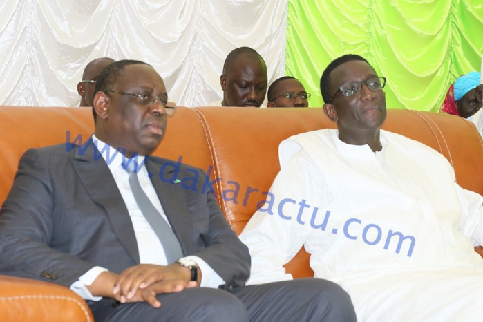 Élections législatives : Macky Sall appelle ses partisans à faire bloc autour de Amadou Bâ Élections législatives : Macky Sall appelle ses partisans à faire bloc autour de Amadou Bâ