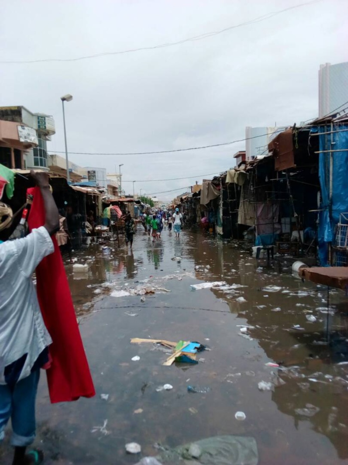( IMAGES) Le marché Ocass de Touba déjà inondé