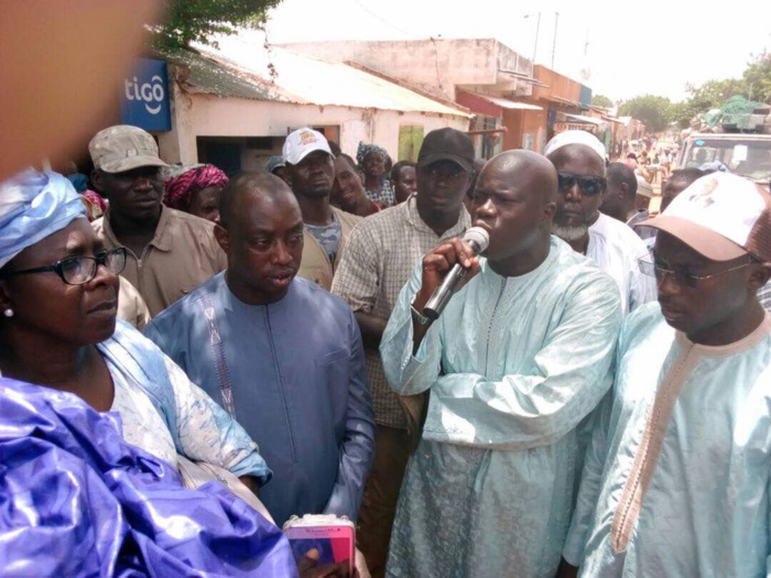 ABDOU NDIAYE (BBY) à Keur Maba  :  " Oui, nous reconnaissons avoir fait fuir Abdoul Mbaye et les autres subiront le même sort si..."