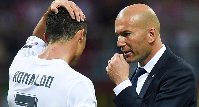 REAL : Zidane prend la défense de Ronaldo