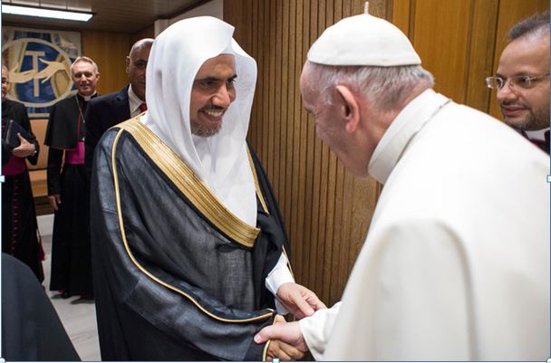 Le Pape reçoit le Secrétaire Général de la Ligue islamique mondiale