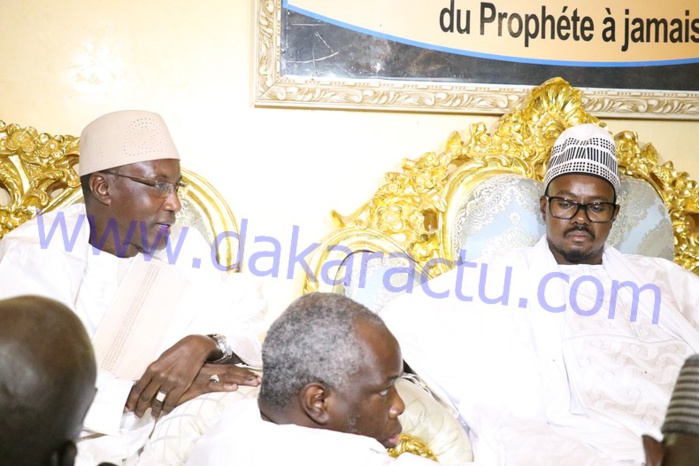 Résidence Khadim Rassoul : Les images de la visite de Mamour Diallo à Cheikh Bass Abdou Khadre 
