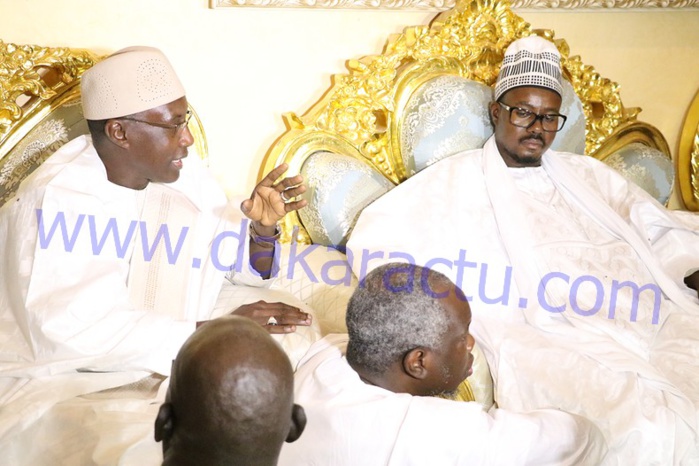 Résidence Khadim Rassoul : Les images de la visite de Mamour Diallo à Cheikh Bass Abdou Khadre 